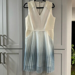 Elie Tahari Kemper‎ Dress in BONDI BLUE Size 12